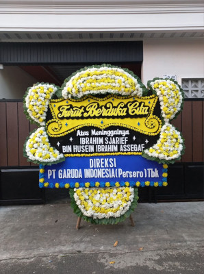 Papan Bunga Duka di Arut Utara