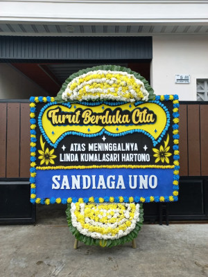 Papan Bunga Duka di Arut Utara